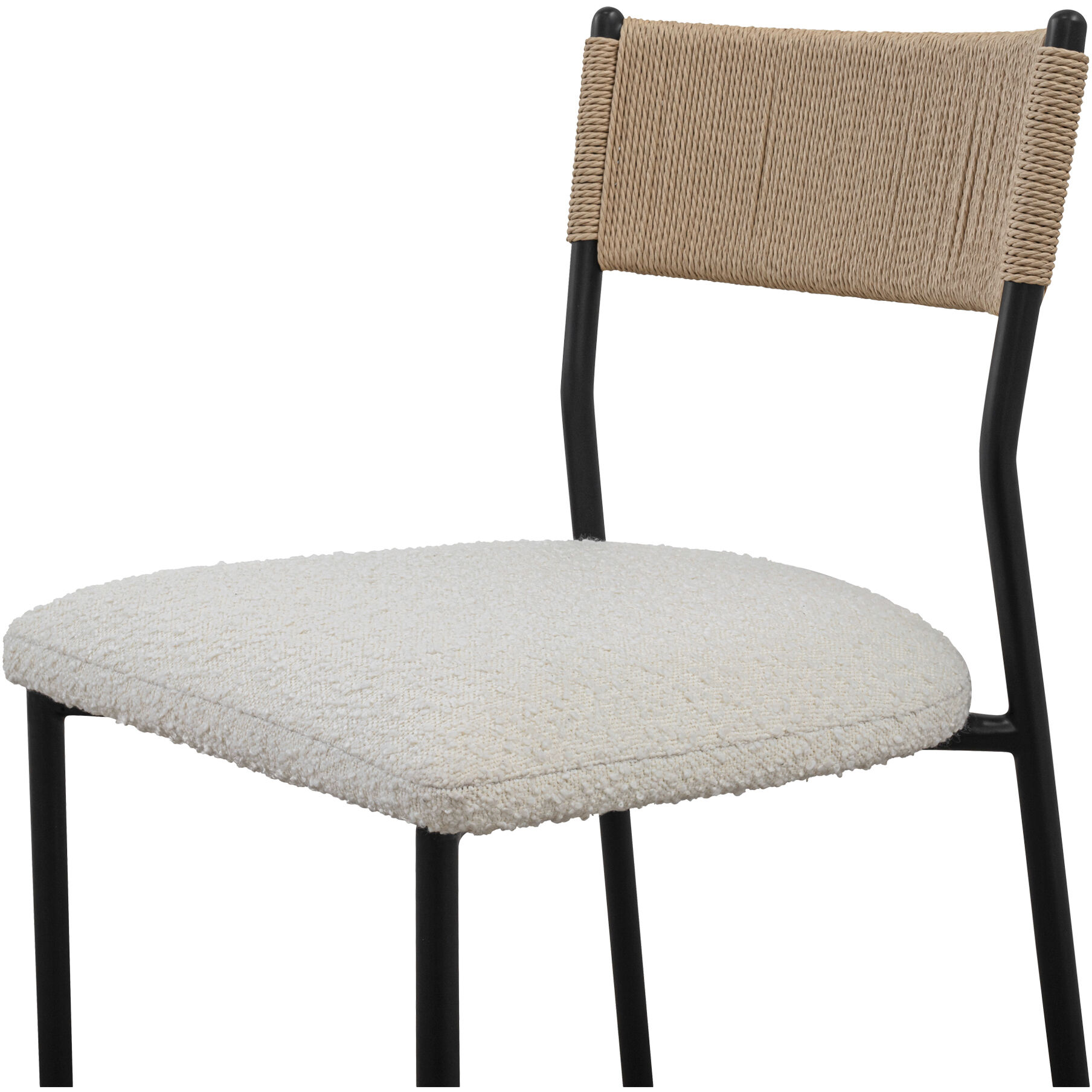 Foley 39.17 inch White Counter Stool